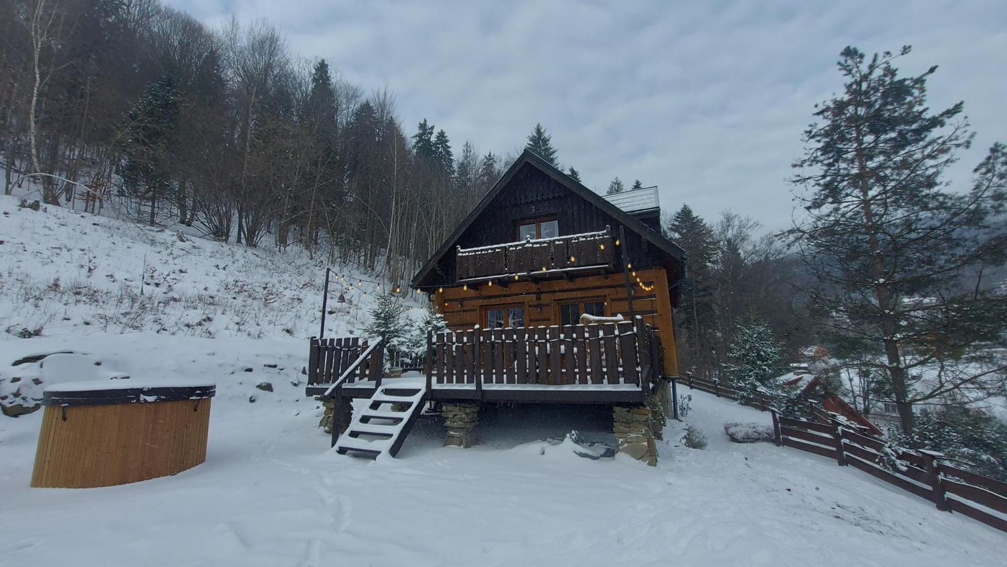 Domek Na Cuplu - Opcjonalnie Balia Jacuzzi Szczyrk Exterior photo